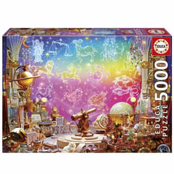 Puzzle - EDUCA - Astrologie - 5000 pièces - 157 x 107 cm - Pour adultes - Thème science et espace