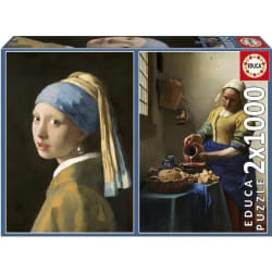 Educa Borras - Puzzle Collection Jan Vermeer 2x1000 Pièces