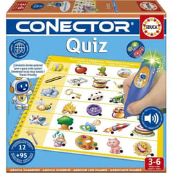 Conector Quiz - Jeu éducatif - EDUCA - 90 questions 12 thèmes format livre -Dès 3 ans