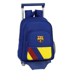 Cartable à roulettes - F.C. Barcelona - 705 - Bleu - Polyester - 10 L