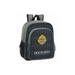 Sac à dos enfant cartable - SAFTA - Harry Potter Poudlard - Gris - 38x32x12 cm - 2 compartiments