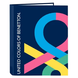 Classeur - SAFTA - Curs - 4 anneaux - Couvertures rigides - Format A4