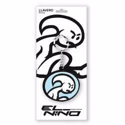 El Niño Porte-clés Life is fun Multicouleur