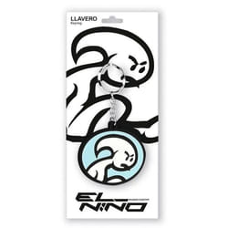 El Niño Porte-clés Life is fun Multicouleur