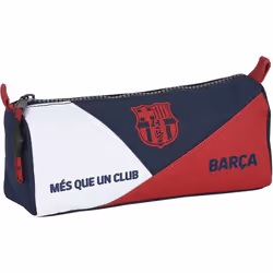 F.C. Barcelona Trousse d'écolier Bleu Bordeaux (21 x 8 x 7 cm)