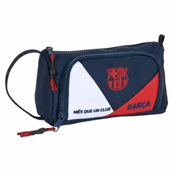 F.C. Barcelona Trousse d'écolier Corporativa Bleu Bordeaux 20 x 11 x 8.5 cm