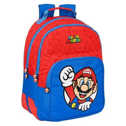 Sac à dos - SAFTA - Super Mario - 32x42x15 cm - Multicolore - Adaptable Chariot