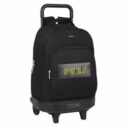 Safta Cartable à roulettes Surf Noir (33 x 45 x 22 cm)