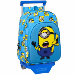 Sac à dos à roulettes maternelle Minions Minionstatic 34 CM Trolley haut de gamme