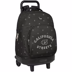 Safta Cartable à roulettes California Noir 33 X 45 X 22 cm