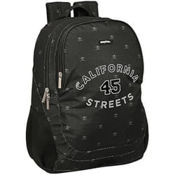 Safta Cartable California Noir 32 x 44 x 16 cm