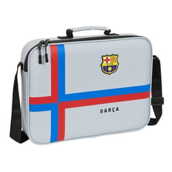 F.C. Barcelona Cartable d'école Gris (38 x 28 x 6 cm)