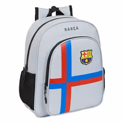 F.C. Barcelona Cartable Gris (32 x 38 x 12 cm)