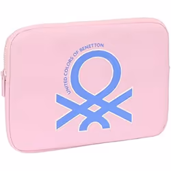 Housse pour ordinateur portable - SAFTA - Benetton Pink - 10 pouces - Enfant - Synthétique