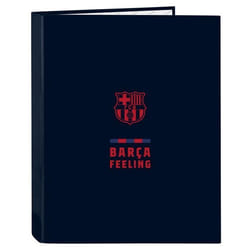 Classeur - SAFTA - F.C.Barcelone - A4 - 4 anneaux - Couvertures rigides