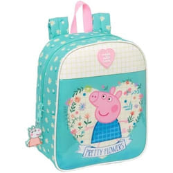 Sac à dos enfant - SAFTA - PEPPA Pig Pretty Flowers - Rose - Adaptable au chariot - Confortable