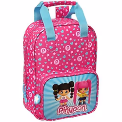 Pinypon Cartable Bleu Rose 20 x 28 x 8 cm