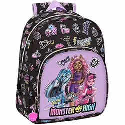 Monster High Cartable Creep Noir 28 x 34 x 10 cm