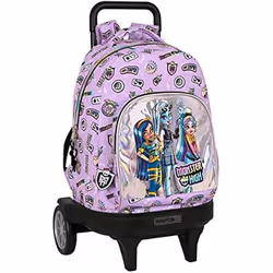 Monster High Cartable à roulettes Best boos Lila 33 X 45 X 22 cm