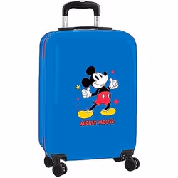 Mickey Chariot de Cabine 20 Valise à roulettes Cadenas de sécurité Valise légère Bleu Marine 345 x 20 x 55 cm Bleu Marine