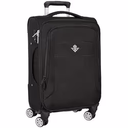 Valise Cabine Souple 20 - SAFTA - Real Betis BALOMPIE - Cadenas de sécurité - Noir - 35 x 20 x 51 cm