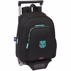 F.C. Barcelona Cartable à roulettes Noir 27 x 33 x 10 cm