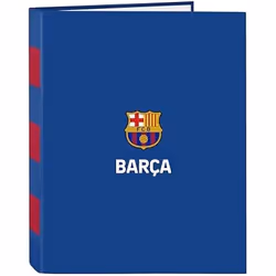 F.C. Barcelona Reliure à anneaux Bleu Bordeaux A4 26.5 x 33 x 4 cm