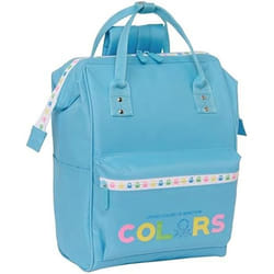 Benetton Sacoche pour Portable Spring Bleu ciel 27 x 40 x 19 cm