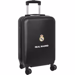 Valise à roulettes - SAFTA - Real Madrid 2ème ÉQUIPATION 23/24 - 20 pouces - Cadenas de sécurité - Légère