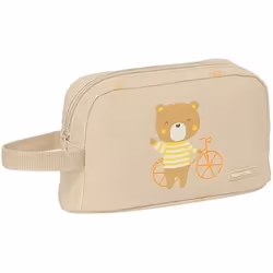 Safta Sac glacière goûter Ours Beige 21.5 x 12 x 6.5 cm
