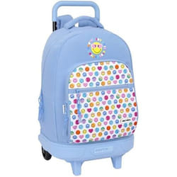 Sac à Dos à Roulettes - SAFTA - Smiley World Joyful - Grand Format - Amovible - Confortable
