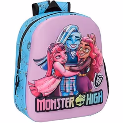 Monster High Cartable Bleu Lila 27 x 33 x 10 cm
