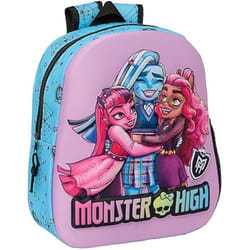 Monster High Cartable Bleu Lila 27 x 33 x 10 cm