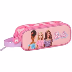 Barbie Trousse Fourre-Tout Double Love Rose 21 x 8 x 6 cm