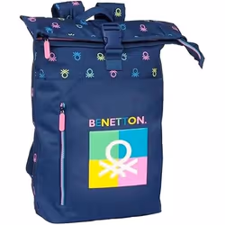Benetton Sacoche pour Portable Cool Blue marine 28 x 42 x 13 cm