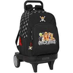 Sac à dos à roulettes Safta One Piece - Compact évolution - Enfant - Bleu