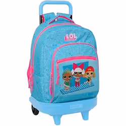 Sac à dos à roulettes - SAFTA - LOL SURPRISE DIVAS - Compact - Amovible - Confortable