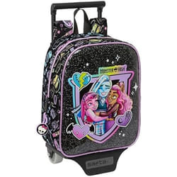 Monster High Cartable à roulettes Noir 22 x 27 x 10 cm