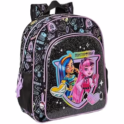 Monster High Sac à dos enfant Noir 32 X 38 X 12 cm
