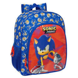 Sac à dos - Safta - Sonic Prime - 32x12x38 cm - Bleu/Rouge - Moderne et élégant