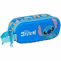 Stitch 3D Trousse Double 3D Trousse pour Enfant idéale pour Les Enfants dâge Scolaire Confortable et Polyvalente qualité et