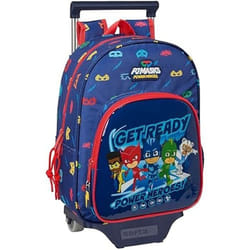 Sac à dos enfant - SAFTA - PJMASKS READY - Chariot inclus - Confortable - Bleu