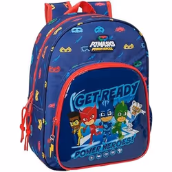 Sac à dos décole - SAFTA - PJMASKS READY - Confortable - Polyvalent - 26 x 11 x 34 cm - Bleu marine