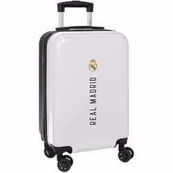 Valise à roulettes - SAFTA - Real Madrid 1ère équipe 24/25 - Rigide - Cadenas TSA - 4 roulettes 360°