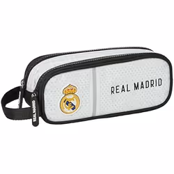 Trousse Double - SAFTA - Real Madrid 24/25 - Blanc - Synthétique - Mixte