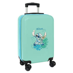 Sac trolley - Safta - Stitch Aloha - Design tropical - 345x20x55cm - Cabine 20 pouces