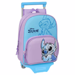 Sac à dos - SAFTA - STITCH SWEET - Chariot inclus - Confortable - Rose