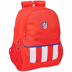 Sac à dos scolaire - Safta - Atlético de Madrid - Rouge - Confortable - Mixte