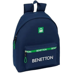 Sac à dos enfant - SAFTA - Benetton Green Day - Confortable - Résistant - Bleu