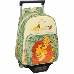 Sac à dos enfant - SAFTA - MUFASA - Chariot inclus - Ergonomique - Résistant - 2 ans de garantie